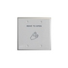 Show product details for 913 x W Dormakaba Rutherford Controls Touch less Push Plate Includes Single and Double Gang White Face Plates